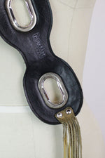 60s Studded Fringe Belt