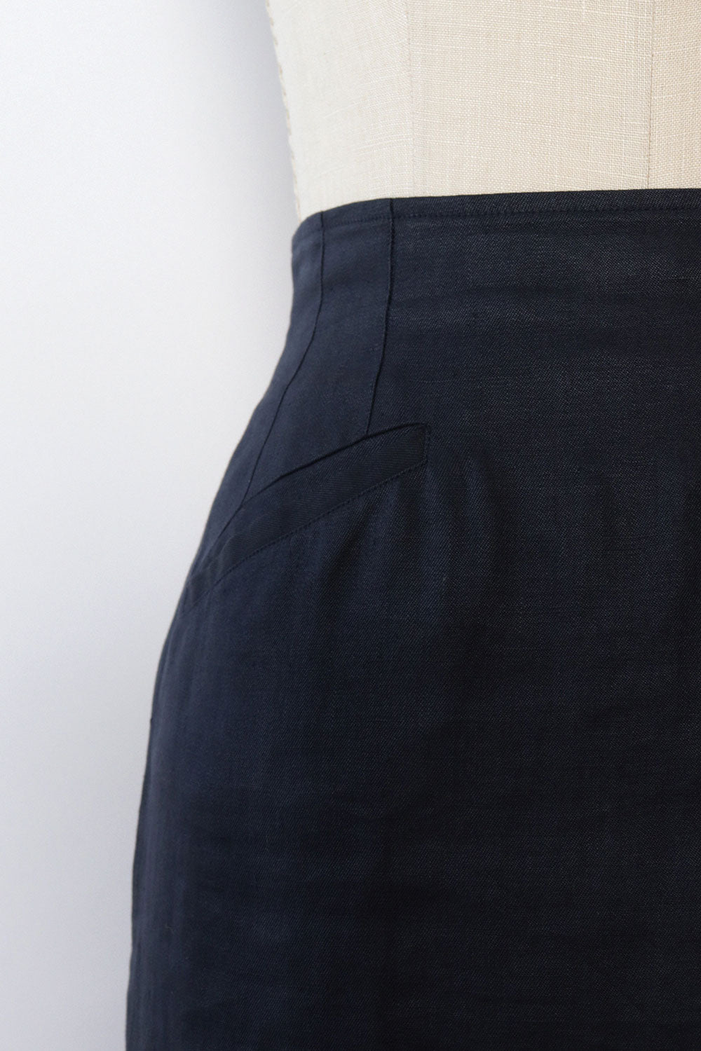 Kenzo Linen Pencil Skirt XS/S