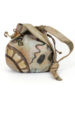 painted bucket bag