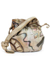 painted bucket bag