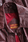Braefair Mulberry Leather Trench XS/S