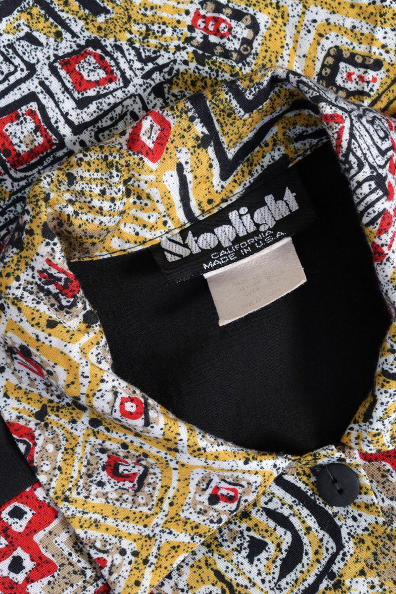Stoplight Flare Crop Shirt M