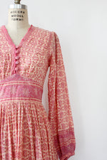 Indian Cotton Full Sleeve Dress M