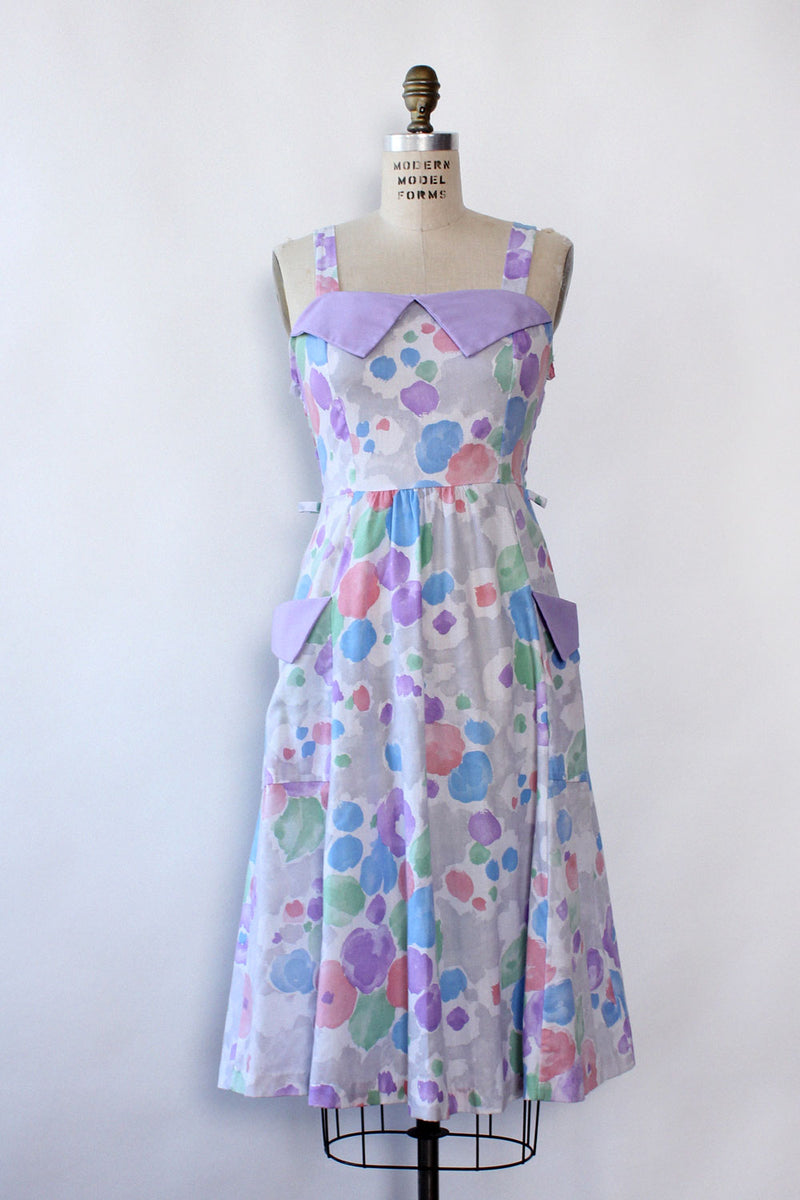 Artsy Floral Sundress XS-M