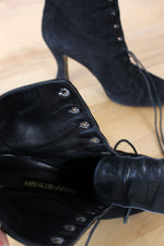 Anne Klein Couture Lace-up Booties 5M