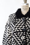 Michael Simon Chunky Graphic Cardigan M/L