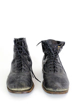 40s Lace Up Leather Boots 8
