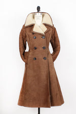 Long Shearling Coat XS/S