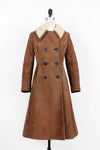 Long Shearling Coat XS/S