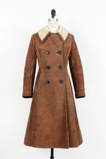 Long Shearling Coat XS/S
