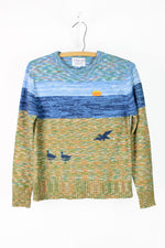 70s Seascape Sweater M