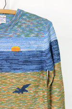 70s Seascape Sweater M