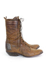 Western Lace Up Boots 7