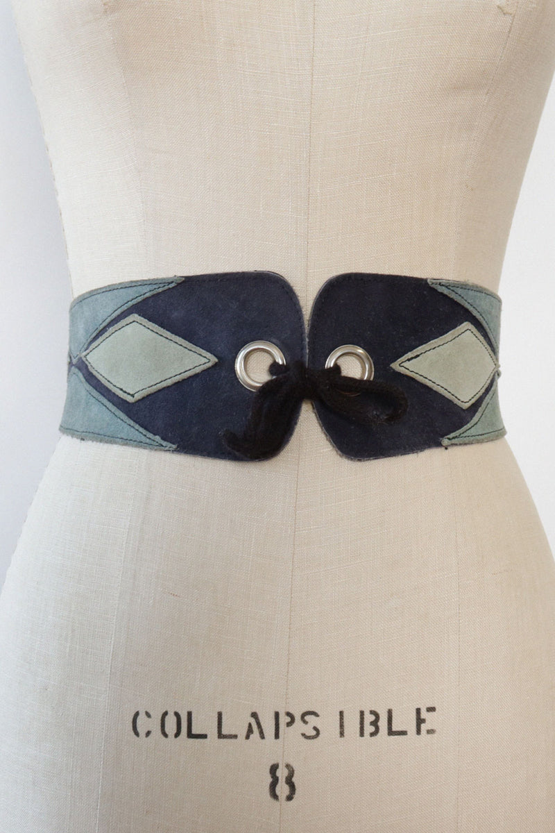 Italian Suede Corset Belt XS-M
