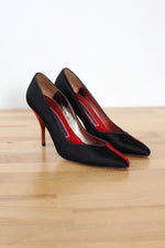 Susan Bennis Two Tone Satin Pumps 8