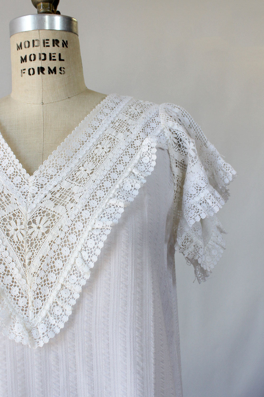 Airy Crochet Maxi Dress