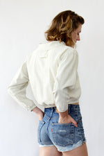 Ecru Collared Pullover S