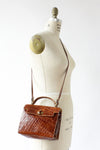 Furla Croc Mini Satchel