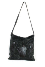 Carlos Falchi texture tote
