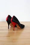 Susan Bennis Two Tone Satin Pumps 8