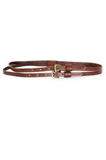 Linea Pelle Double Skinny Belt