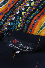 Electric Paisley Maxi Skirt M/L