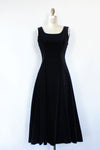 Laura Ashley Perfect Black Velvet Dress S