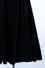 Laura Ashley Perfect Black Velvet Dress S