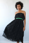 Strapless Lace Bustier Dress XS/S