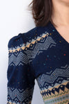 Cacharel Puffed Crop Sweater XS