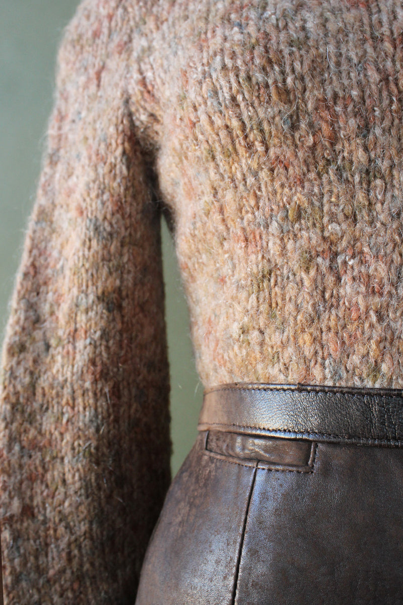 Chestnut Wool Turtleneck S/M