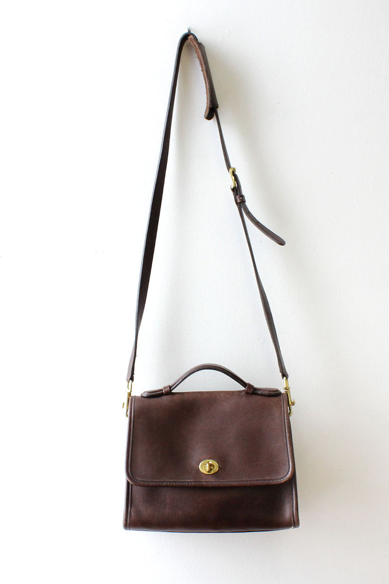 Where to Find + How to Restore a Vintage Coach Court Bag