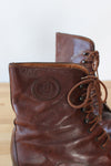 Joan & David Leather Lace-up Boots 10
