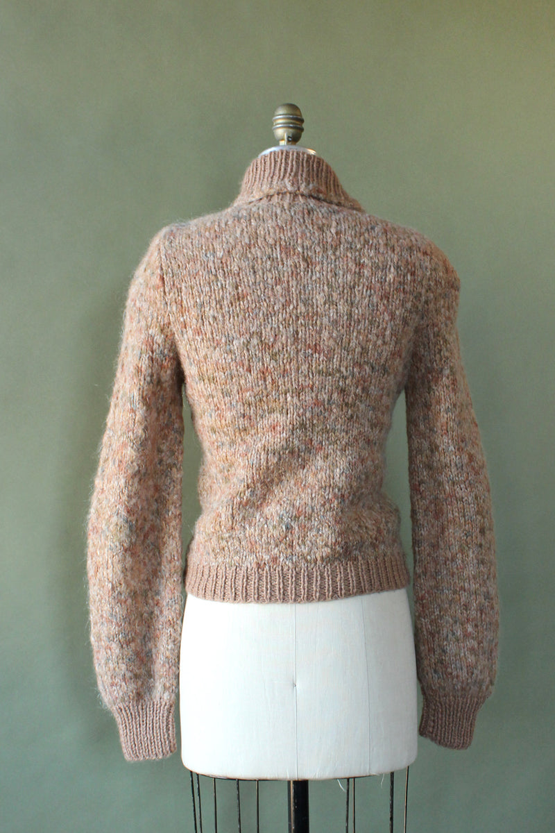 Chestnut Wool Turtleneck S/M