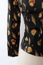Flapper Face Deco Blazer S