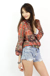 Kilim Print Buttondown M