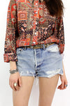 Kilim Print Buttondown M