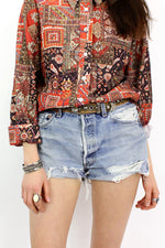 Kilim Print Buttondown M