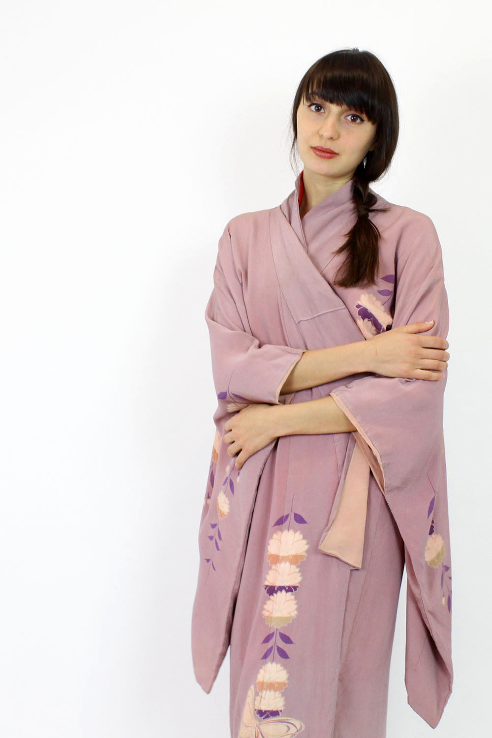 silk butterfly kimono