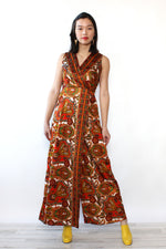 Paisley Power Wide Leg Jumpsuit S/M