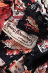 Young Edwardian Wine Label Print Dress XS