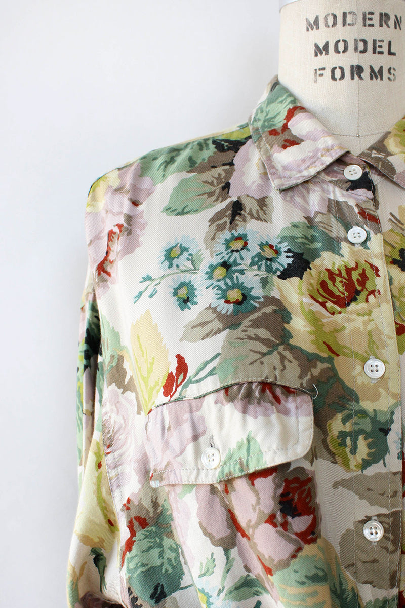 Tea Rose Garden Blouse