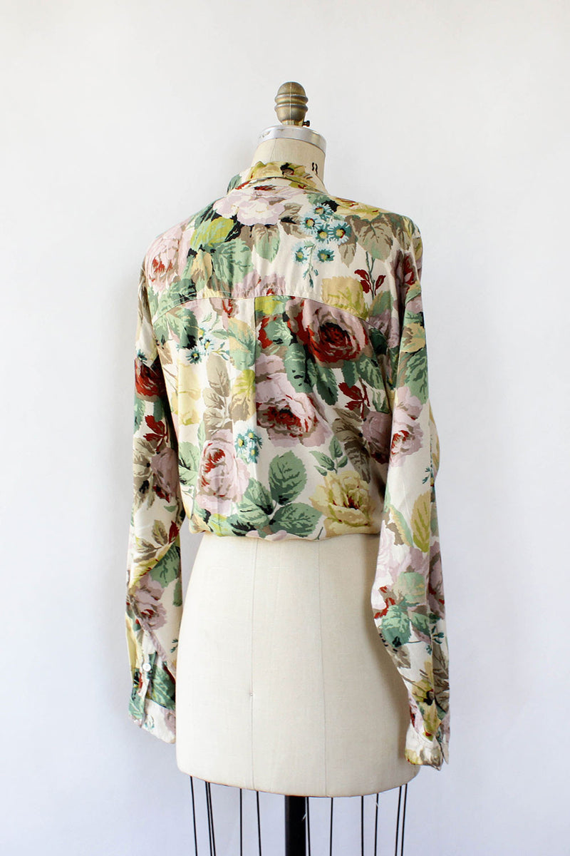 Tea Rose Garden Blouse