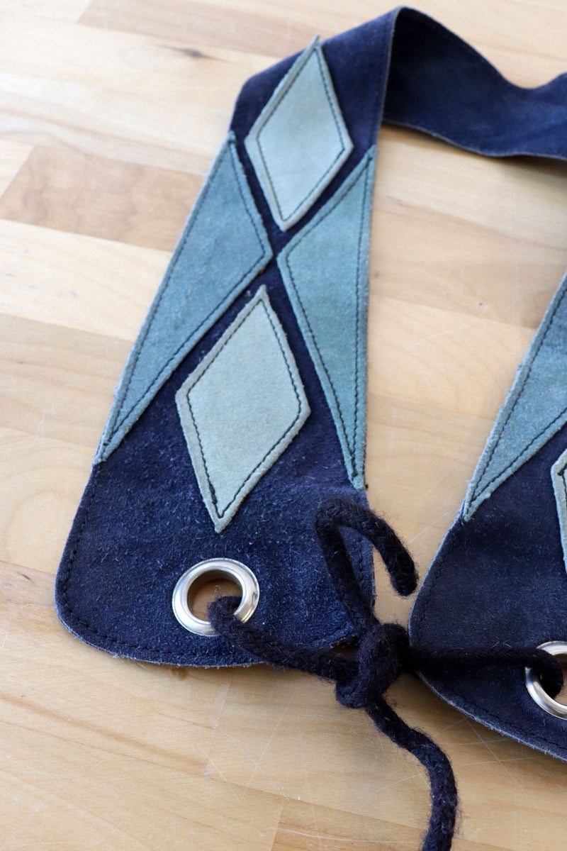 Italian Suede Corset Belt XS-M