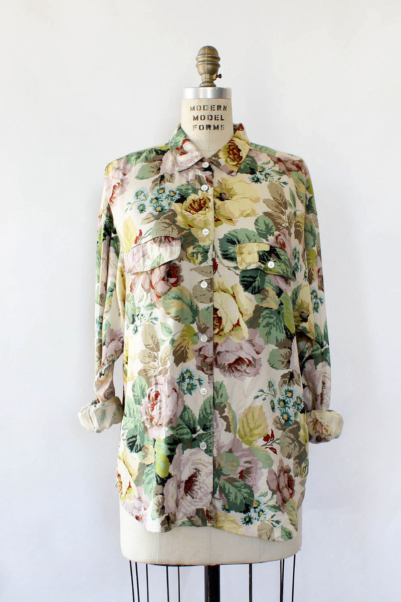 Tea Rose Garden Blouse