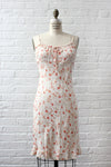Peachy Ditsy Sundress M