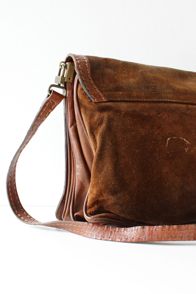 Marianelli Suede Satchel