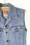 Boxy Denim Vest M