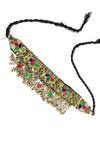 brass bells tribal choker