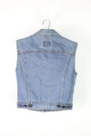Boxy Denim Vest M